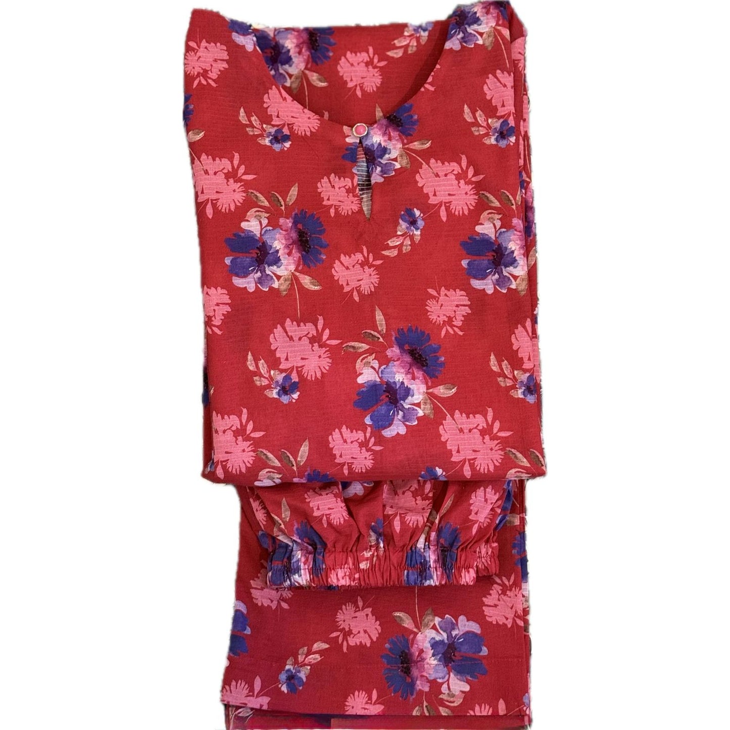Women's 2pcs Printed Shalwar Kameez(001)