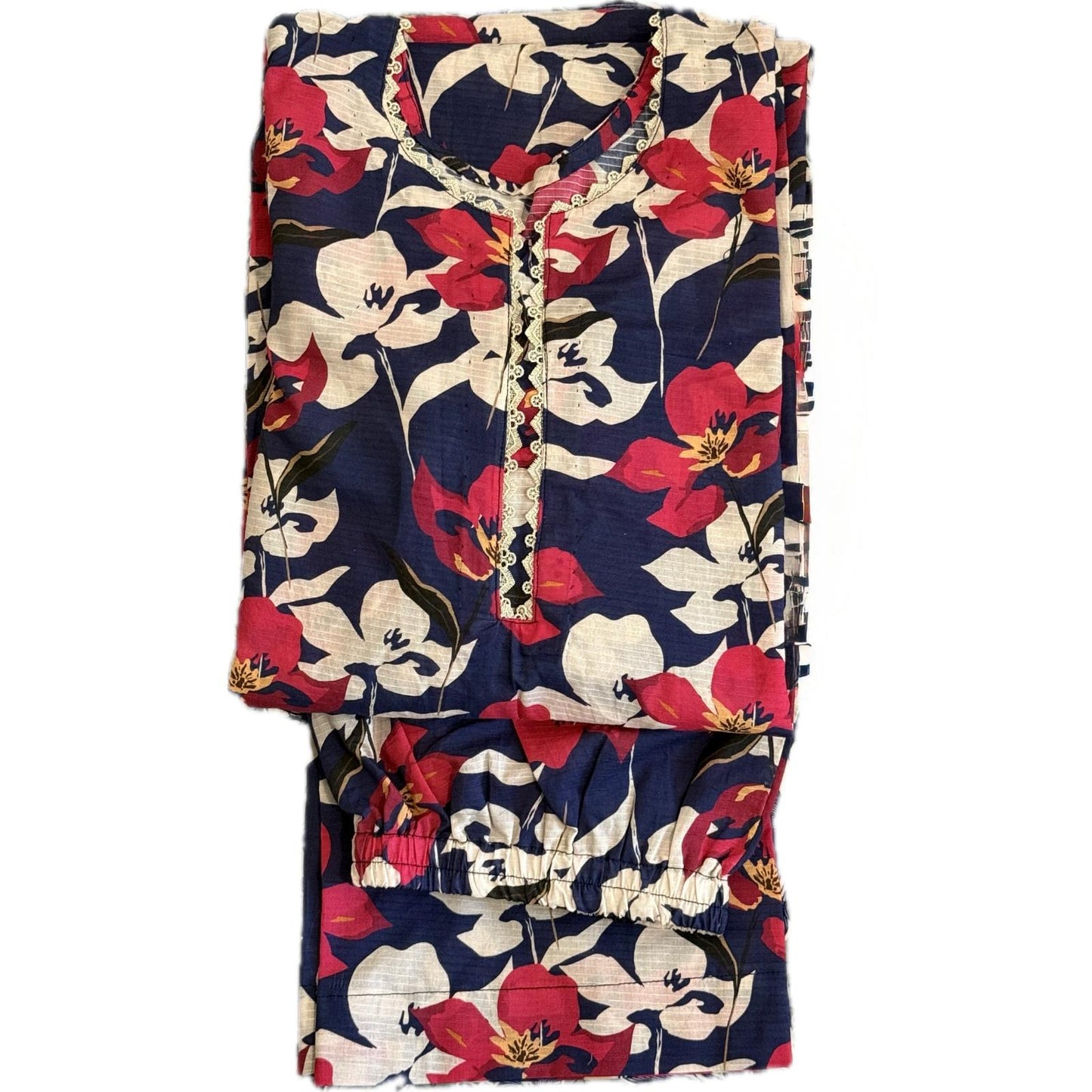 Women's 2pcs Printed Shalwar Kameez(005)