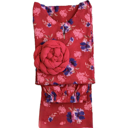 Women's 2pcs Printed Shalwar Kameez(001)