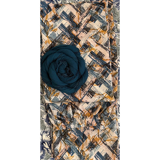 Women's 2pcs Printed Shalwar Kameez(004)