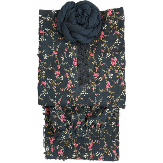 Women's 2pcs Printed Shalwar Kameez(007)